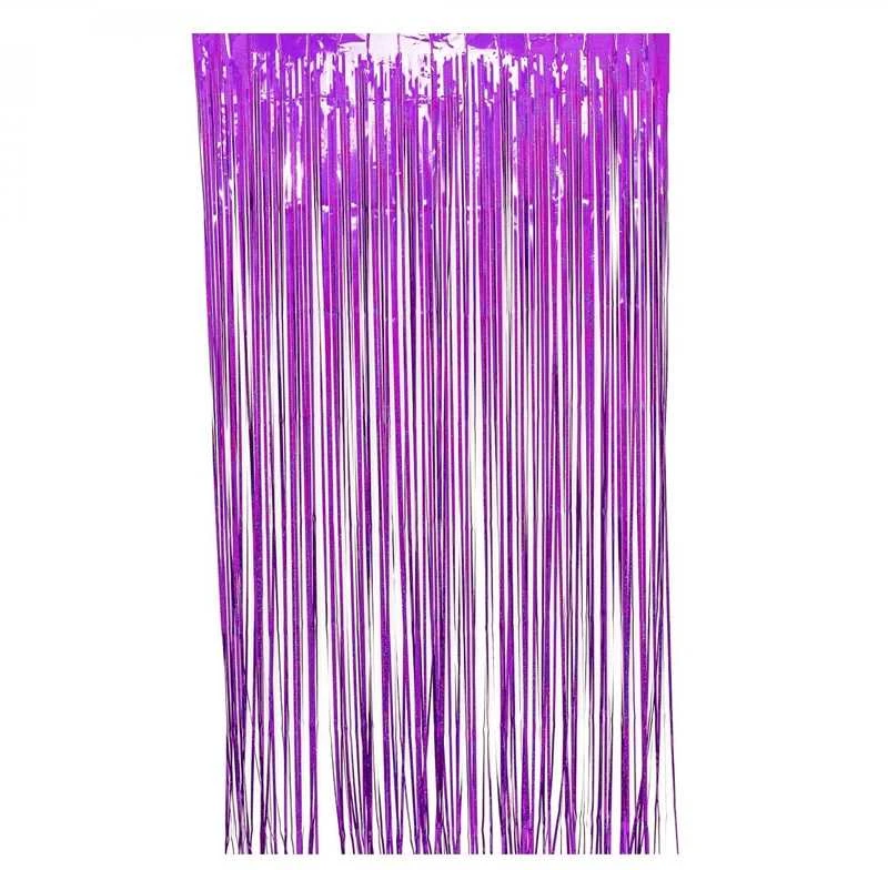 Folinių juostelių dekoracija, šviesiai violetinė