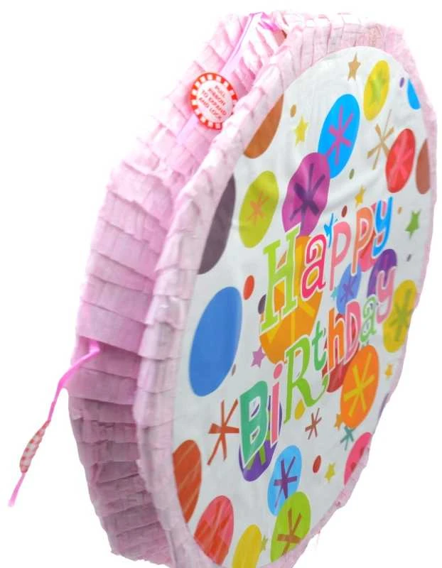 Gimtadienio pinjata, 44 cm - Rožinė