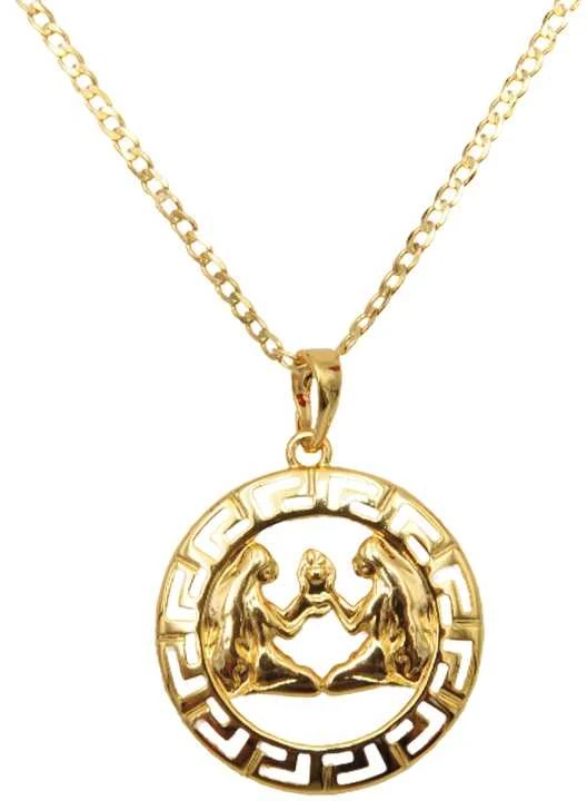 Grandinėlė su zodiako ženklu Dvyniai, 49 cm