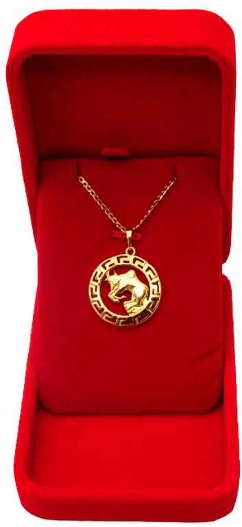 Grandinėlė su zodiako ženklu Jautis, 49 cm