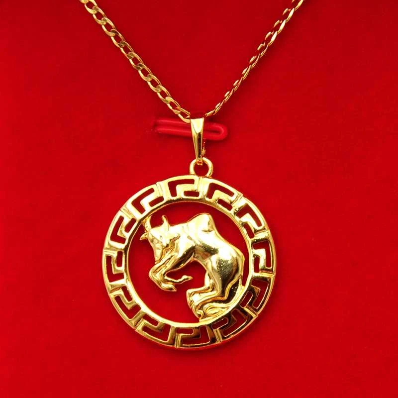 Grandinėlė su zodiako ženklu Jautis, 49 cm