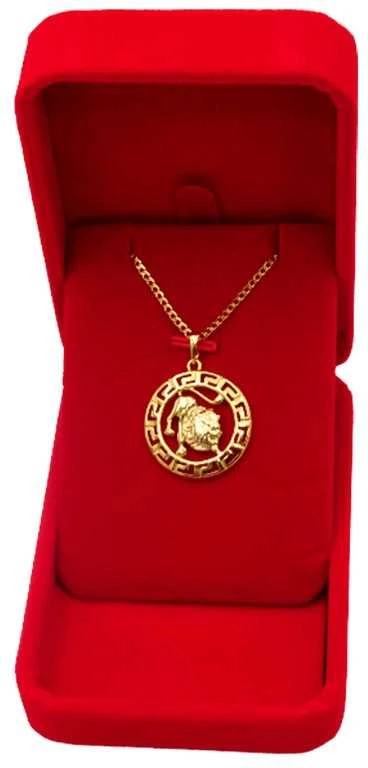 Grandinėlė su zodiako ženklu Liūtas, 49 cm