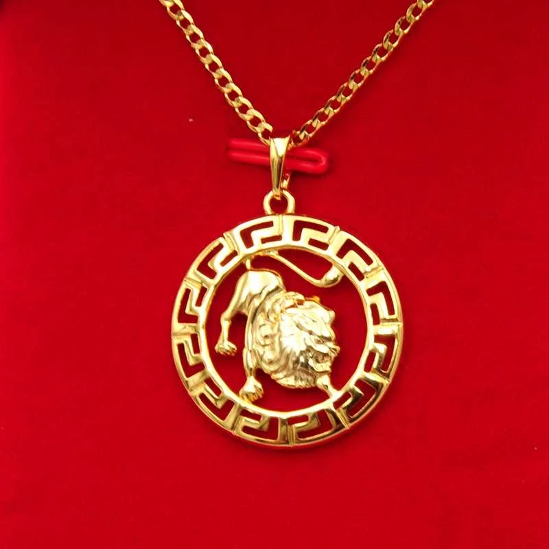 Grandinėlė su zodiako ženklu Liūtas, 49 cm