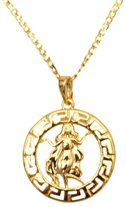 Grandinėlė su zodiako ženklu Mergelė, 49 cm
