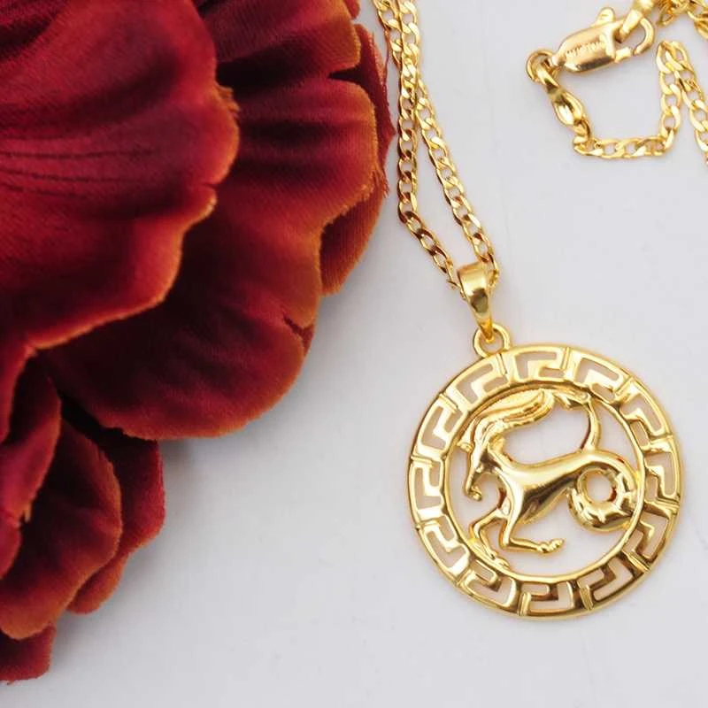 Grandinėlė su zodiako ženklu Ožiaragis, 49 cm