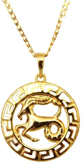 Grandinėlė su zodiako ženklu Ožiaragis, 49 cm