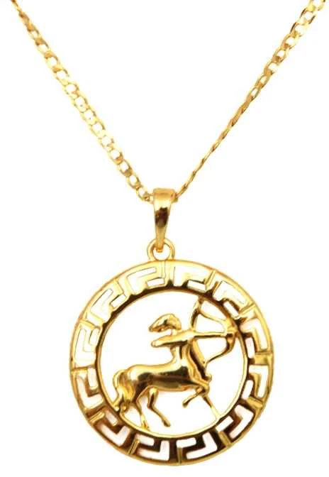 Grandinėlė su zodiako ženklu Šaulys, 49 cm