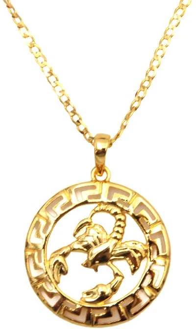 Grandinėlė su zodiako ženklu Skorpionas, 49 cm