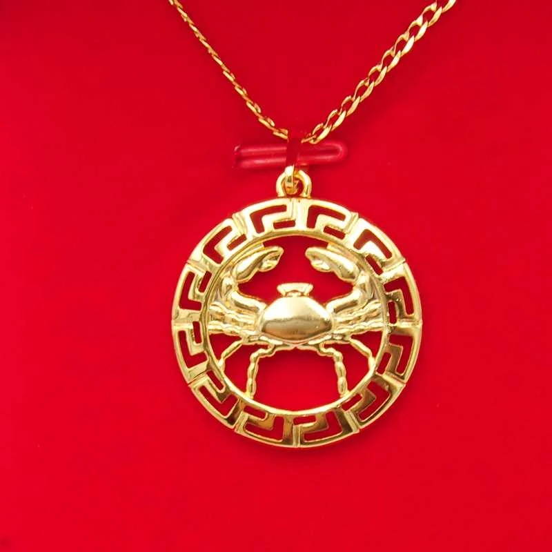 Grandinėlė su zodiako ženklu Vėžys, 49 cm