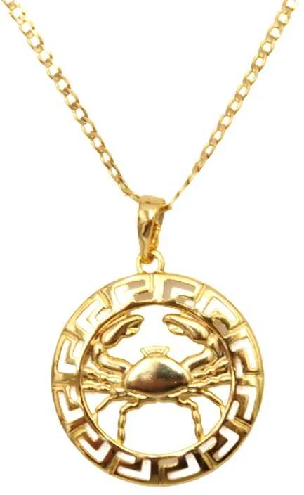 Grandinėlė su zodiako ženklu Vėžys, 49 cm