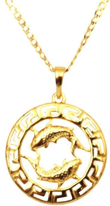Grandinėlė su zodiako ženklu Žuvys, 49 cm