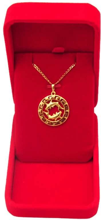Grandinėlė su zodiako ženklu Žuvys, 49 cm