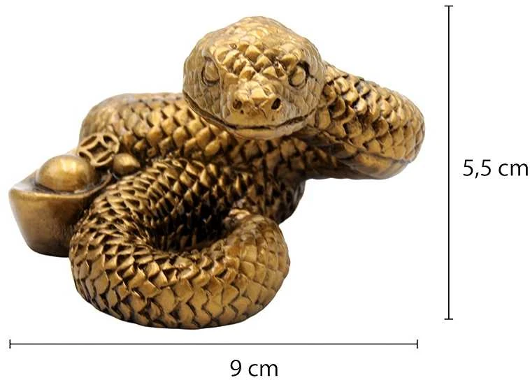 Gyvatės statulėlė, h 5,5 cm