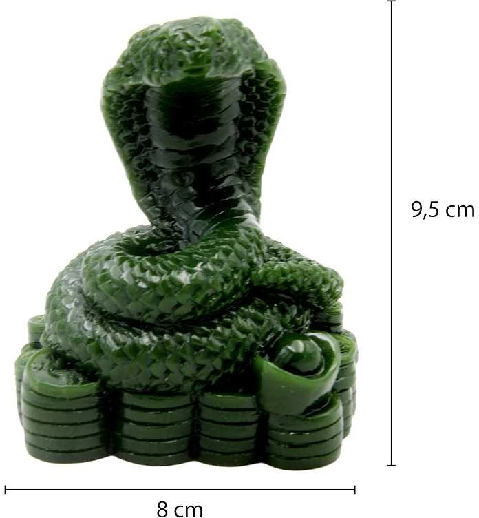 Gyvatės statulėlė, h 9,5 cm