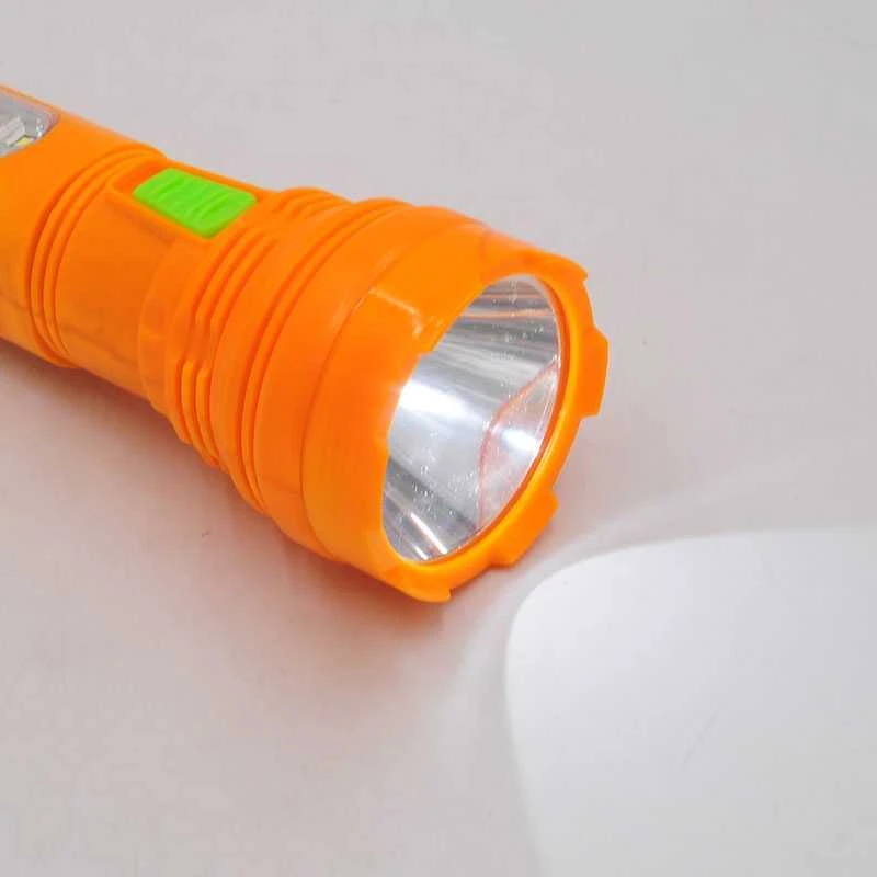 Įkraunamas LED žibintuvėlis - Oranžinė