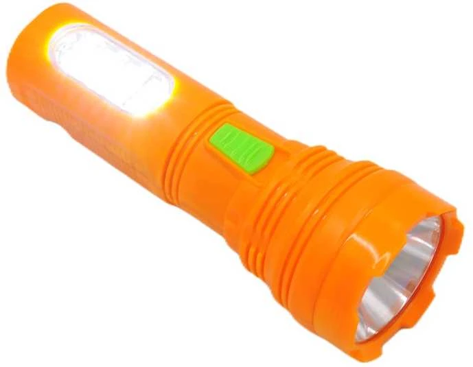 Įkraunamas LED žibintuvėlis - Oranžinė
