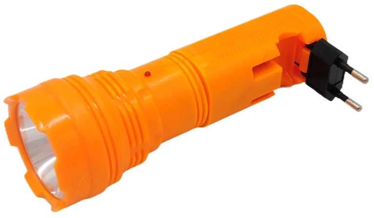Įkraunamas LED žibintuvėlis - Oranžinė