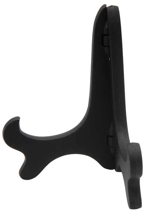Juodas stovelis lėkštėms, h 10 cm