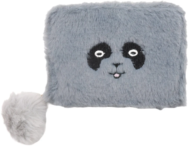Kailinė vaikiška piniginė "Panda" - Raudona
