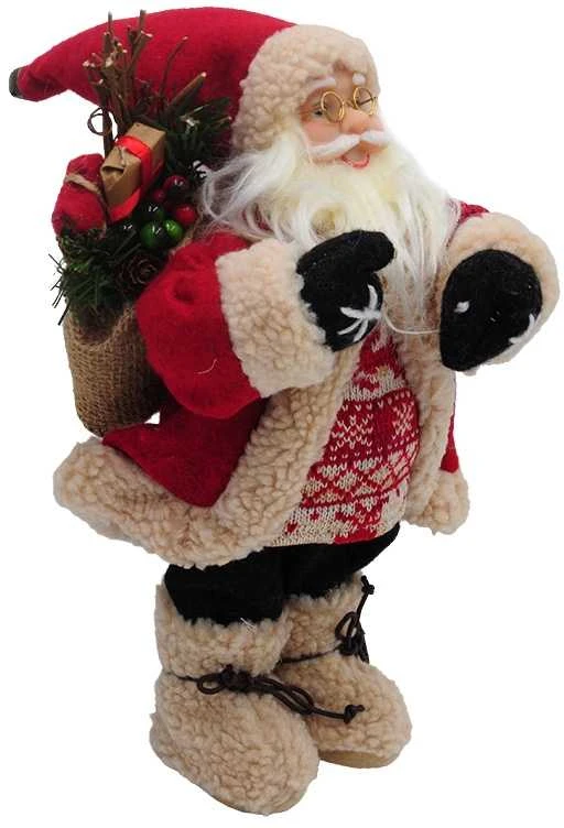 Kalėdų senelio dekoracija, 30 cm