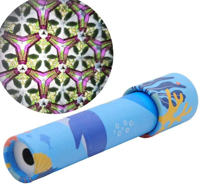 Kaleidoskopas vaikams, 15x3 cm - Rožinė