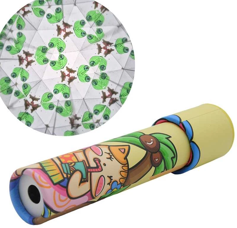 Kaleidoskopas vaikams, 19x4 cm - Žydra