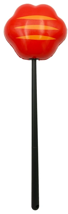 Katino letenėlė ant pagaliuko, 35 cm - Mėlyna