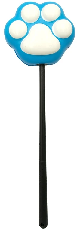 Katino letenėlė ant pagaliuko, 35 cm - Raudona