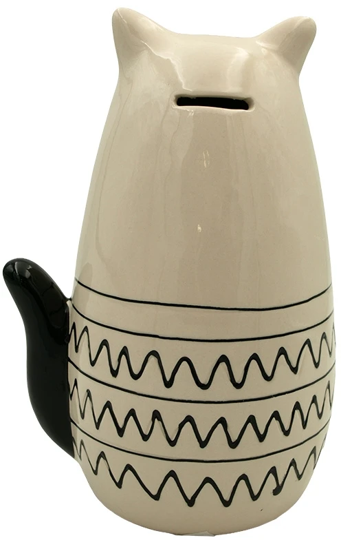 Keraminė taupyklė Katinas, h26x18x14 cm