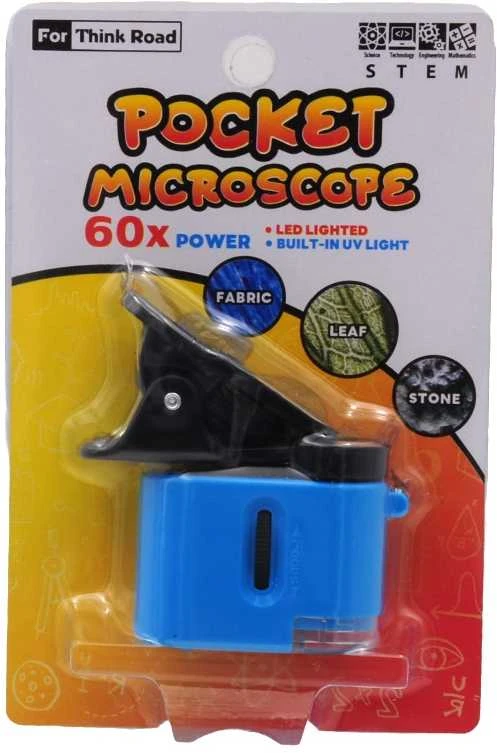 Kišeninis mikroskopas, 60x - Melsva2