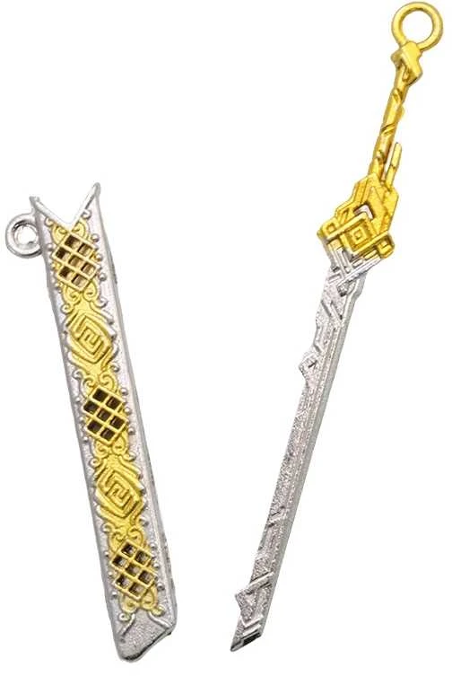 Kolekciniai Fantasy kardai, 10 cm - Raudona