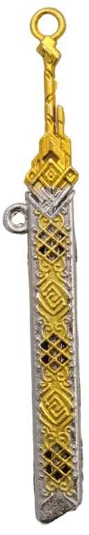 Kolekciniai Fantasy kardai, 10 cm - Žalia