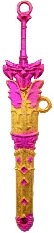 Kolekciniai Fantasy kardai, 10 cm - Žydra