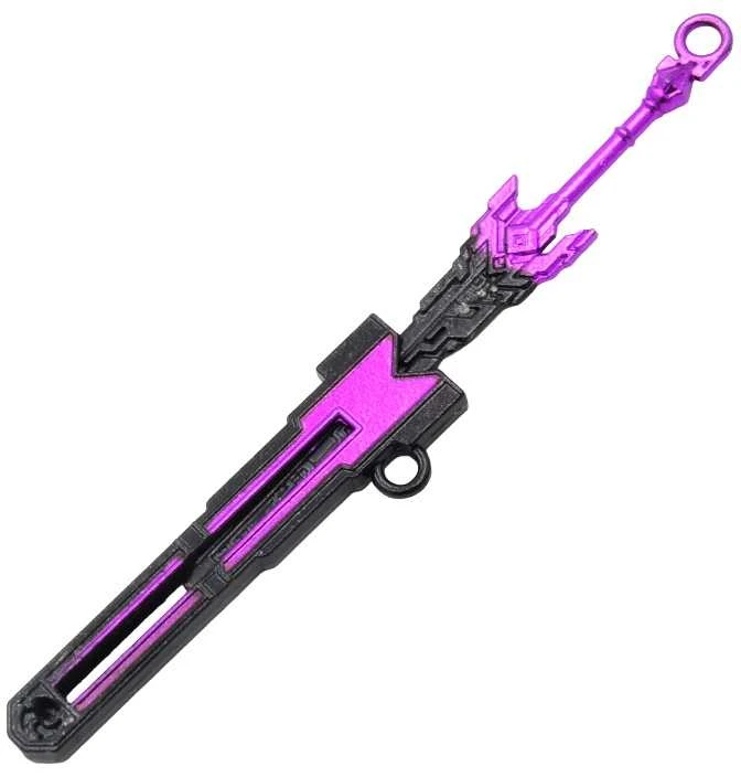 Kolekciniai Fantasy kardai, 10 cm - Žydra