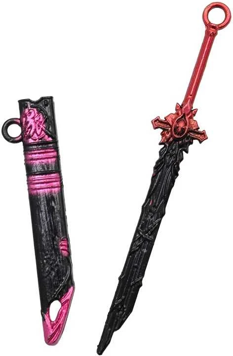 Kolekciniai Fantasy kardai, 10 cm - Žydra