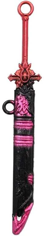 Kolekciniai Fantasy kardai, 10 cm - Žydra