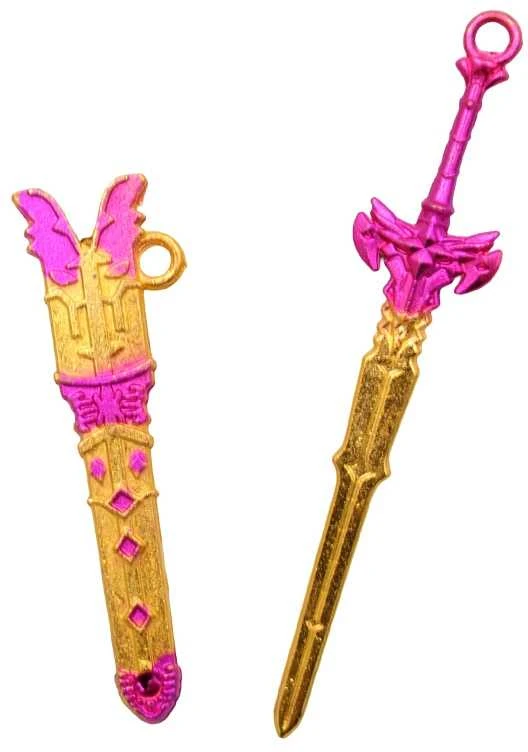 Kolekciniai Fantasy kardai, 10 cm - Žydra