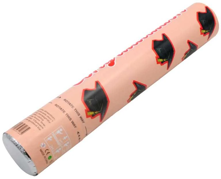 Konfeti patranka mokslų baigimo proga, 28 cm