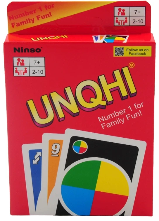 Kortų žaidimas „UNQHI“