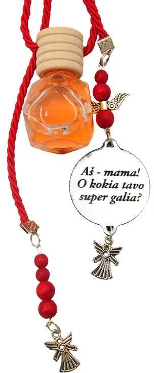 Kvapas automobiliui "Aš - mama! Kokia tavo super galia?"