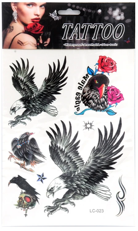 Laikinos kūno tatuiruotės - 11