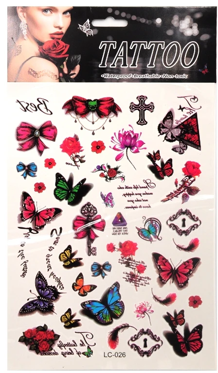 Laikinos kūno tatuiruotės - 11