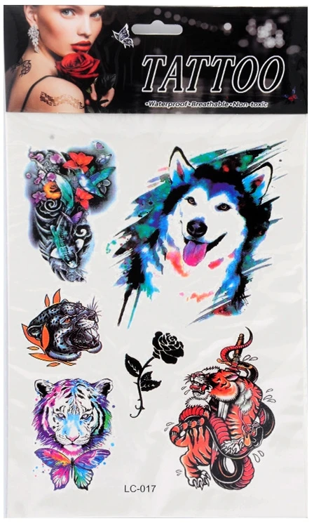 Laikinos kūno tatuiruotės - 15