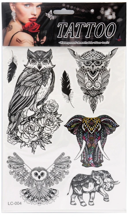 Laikinos kūno tatuiruotės - 7