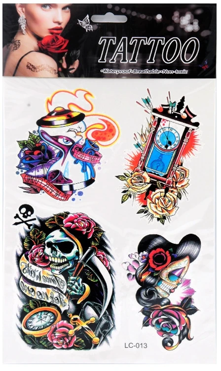 Laikinos kūno tatuiruotės - 8