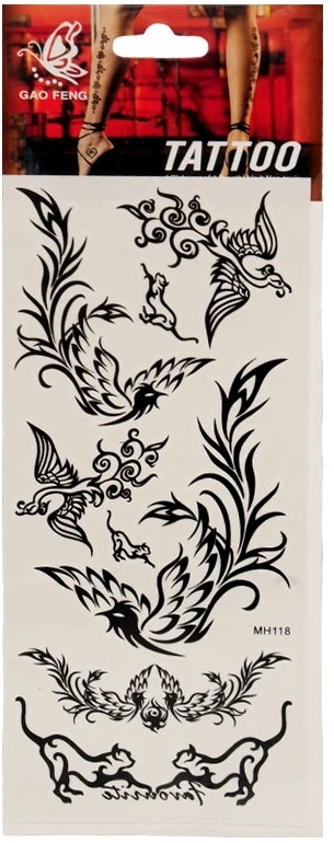 Laikinos tatuiruotės kūnui - 2