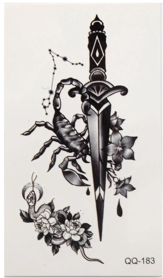 Laikinos tatuiruotės kūnui - 9