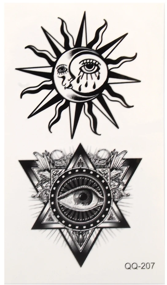 Laikinos tatuiruotės kūnui - 9