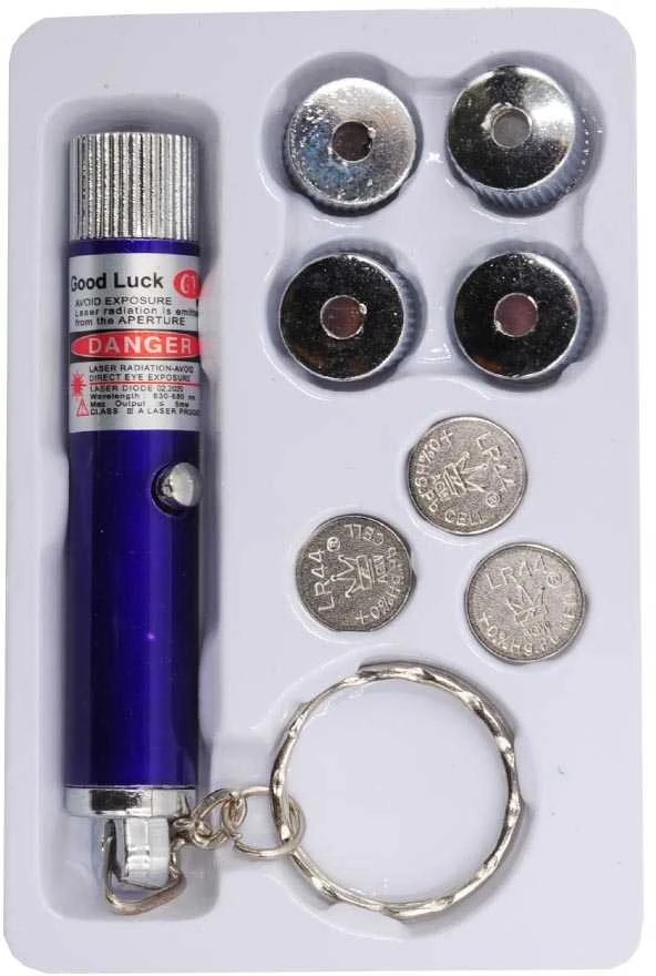 Lazeriukas raktų pakabukas - Violetinė