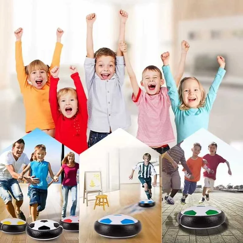 Levituojantis elektrinis futbolo kamuolys
